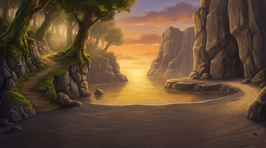 The quiet cove
